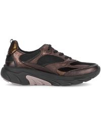 Gabor - Gehende Rollende Sneaker Schwarz Mix - Lyst