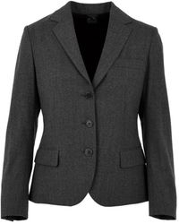 Aspesi - Jassen ,Grijs ,Blazer - Lyst