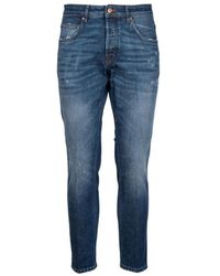 Don The Fuller - Jeans in cotone elasticizzato mid - Lyst