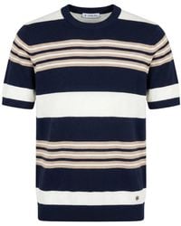 Manuel Ritz - Truien & Vesten ,Blauw ,T-Shirt M/M - Lyst