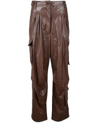 Aniye By - Broeken ,Bruin ,Polyester Polyester Stijlvolle Broek - Lyst