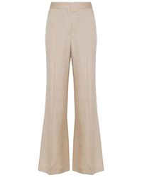 Stella McCartney - Broeken ,Leer Iconic Pants - Lyst