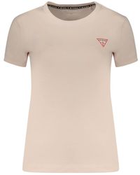 Guess - Katoenen Vrouwen T-Shirt - Lyst