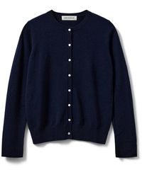 Sofie Schnoor - Marineblauer cardigan mit knöpfen - Lyst