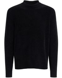 Rrd - Truien & Vesten ,Zwart ,Velvet Round Knit - Lyst