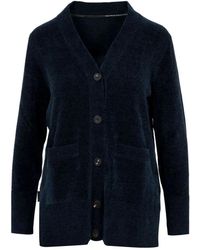 Rrd - Truien & Vesten ,Blauw ,Chenille Trui Zwart Blauw - Lyst