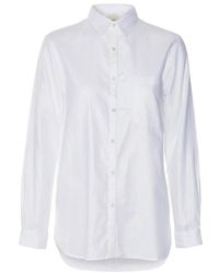 Heartmade - Klassieke Witte Overhemd Met Lange Mouwen - Lyst
