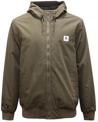 Element - Jassen ,Groen ,Polyester Dulcey Gewatteerde Jas Groen - Lyst
