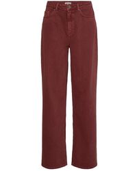 Ichi - Wide Jeans - Lyst