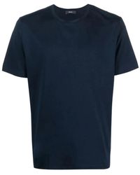 Herno - Superfijn Katoen Stretch T-Shirt - Lyst