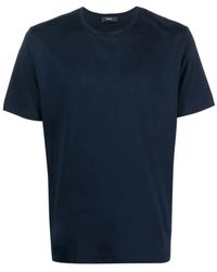 Herno - Superfijn Katoen Stretch T-Shirt - Lyst