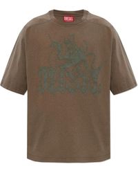 DIESEL - T-Jussi-A T-Shirt - Lyst