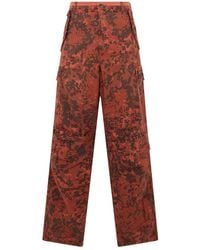 DIESEL - Straight Trousers - Lyst