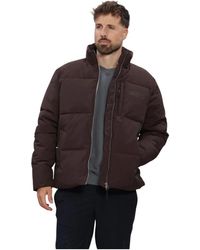 Woodbird - Jassen ,Bruin ,Polyester Wbdapper Puff Jacket - Lyst