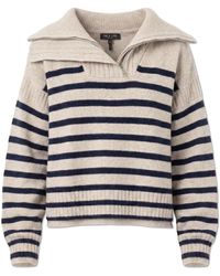 Rag & Bone - Truien & Vesten ,Wol Coltrui Met Ritssluiting - Lyst