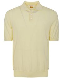 hindustrie - Tops ,Katoen Katoenen Polo Shirt Met Korte Mouwen - Lyst