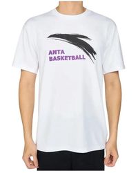 Anta - Training T-Shirts - Lyst