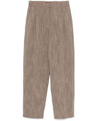 Seventy - Braune Tabak Hose Mit Taschen - Lyst