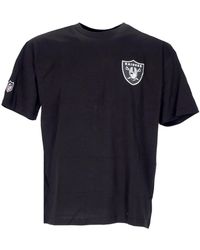 KTZ - Tops ,Zwart ,Katoen Las Vegas Raiders Logo Tee - Lyst