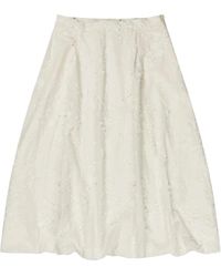 Munthe - Rokken ,Wit ,Floral Balloon Rok - Lyst