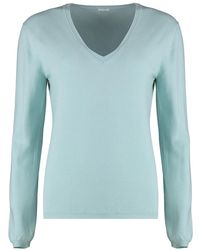 Malo - V-Neck Knitwear - Lyst