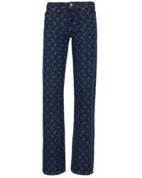 Marine Serre - Straight Fit Jeans - Lyst