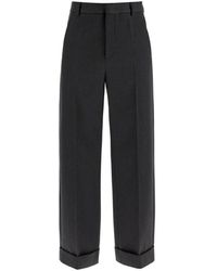 Valentino Garavani - Wide Trousers - Lyst