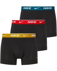 Nike - Schwarzes boxer-set mit farbigem elastikband - Lyst