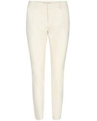 Mos Mosh - Broeken ,Katoen Ecru Abbey Night Pant Broek - Lyst