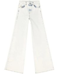 DIESEL - Wide Jeans - Lyst