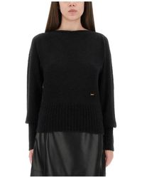 Tom Ford - Kasjmierblend Trui Met Ribgebreide Zoom - Lyst