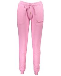 Roberto Cavalli - Pantalón Deportivo Rosa Para Mujer Con Bordado, Mujer, Talla - Lyst