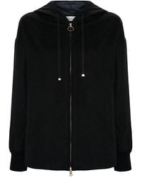 Moncler - Zip-Up Drawstring Hoodie - Lyst