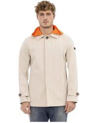 DISTRETTO12 - Stilosa giacca in cotone con cappuccio - Lyst