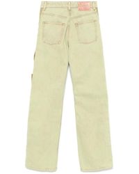 y-project-Green-Straight-Jeans