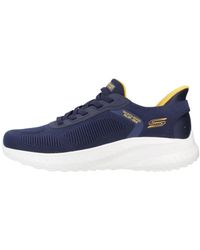Skechers - Schoenen ,Blauw ,Slip-Ins: Bobs Sport Squad Chaos - Lyst