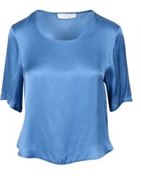Kaos - Stilvolle t-shirts und polos in periwinkle - Lyst