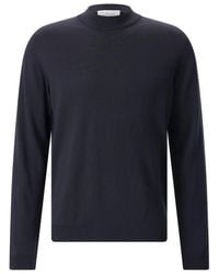 Roberto Collina - Merino Crewneck Sweater - Lyst