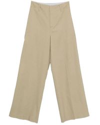 Alysi - Straight Trousers - Lyst