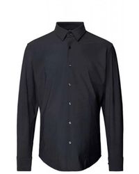 HUGO - Overhemden ,Zwart ,Boss - Lyst