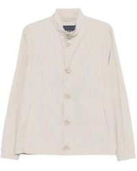 Herno - Natural Polyamide Short Jacket - Lyst