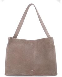 Studio Nicholson - Tassen ,Bruin ,Suède Doublet Suede Tote - Lyst