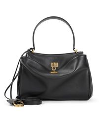 Balenciaga - Schwarze Leder-Handtasche Mit Griff - Lyst