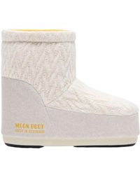 Moon Boot - Schoenen ,Icon Low Nolace Knit Boots - Lyst