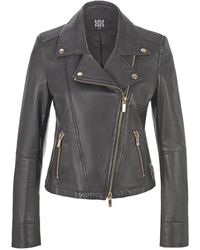 Riani - Giacca di pelle stile biker cool - Lyst