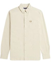 Fred Perry - Oxford hemd regular fit - Lyst
