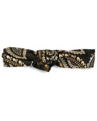 Etro - Paisley-Print Geknotztes Haarband - Lyst