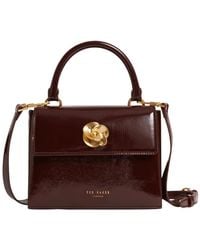 Ted Baker - Rose Detail Mini Crinkle Bag - Lyst