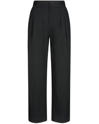 Samsøe & Samsøe - Relaxed fit hoch taillierte tapered hose - Lyst