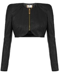 Elisabetta Franchi - Light Jackets - Lyst